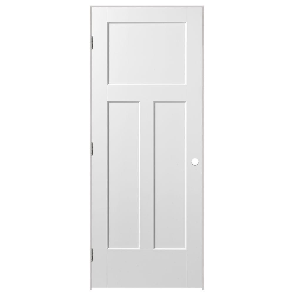 White six panel interior doors