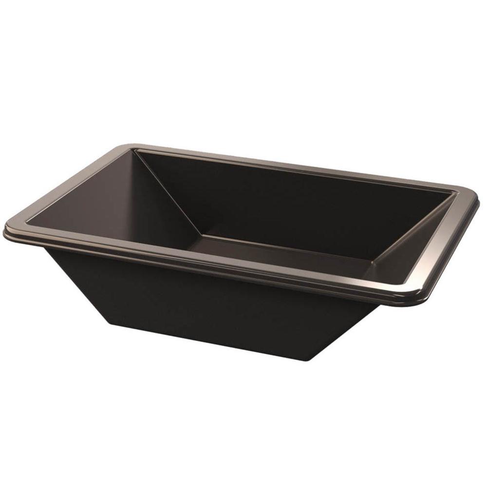 3 Cu Ft Black Poly Mortar Mixing Tub Box
