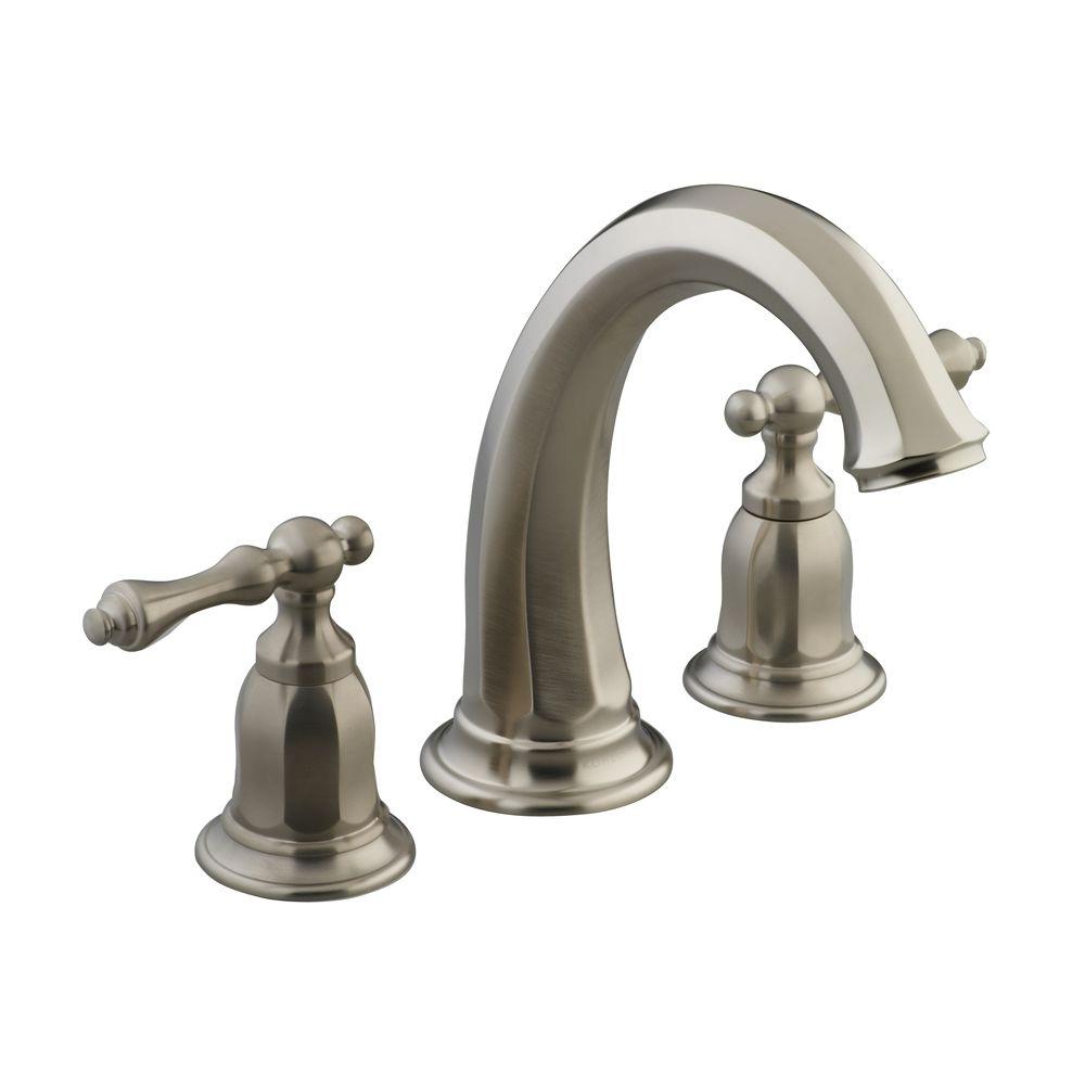 KOHLER Kelston 2-Handle Deck Mount Bath Tub Faucet Trim in ...