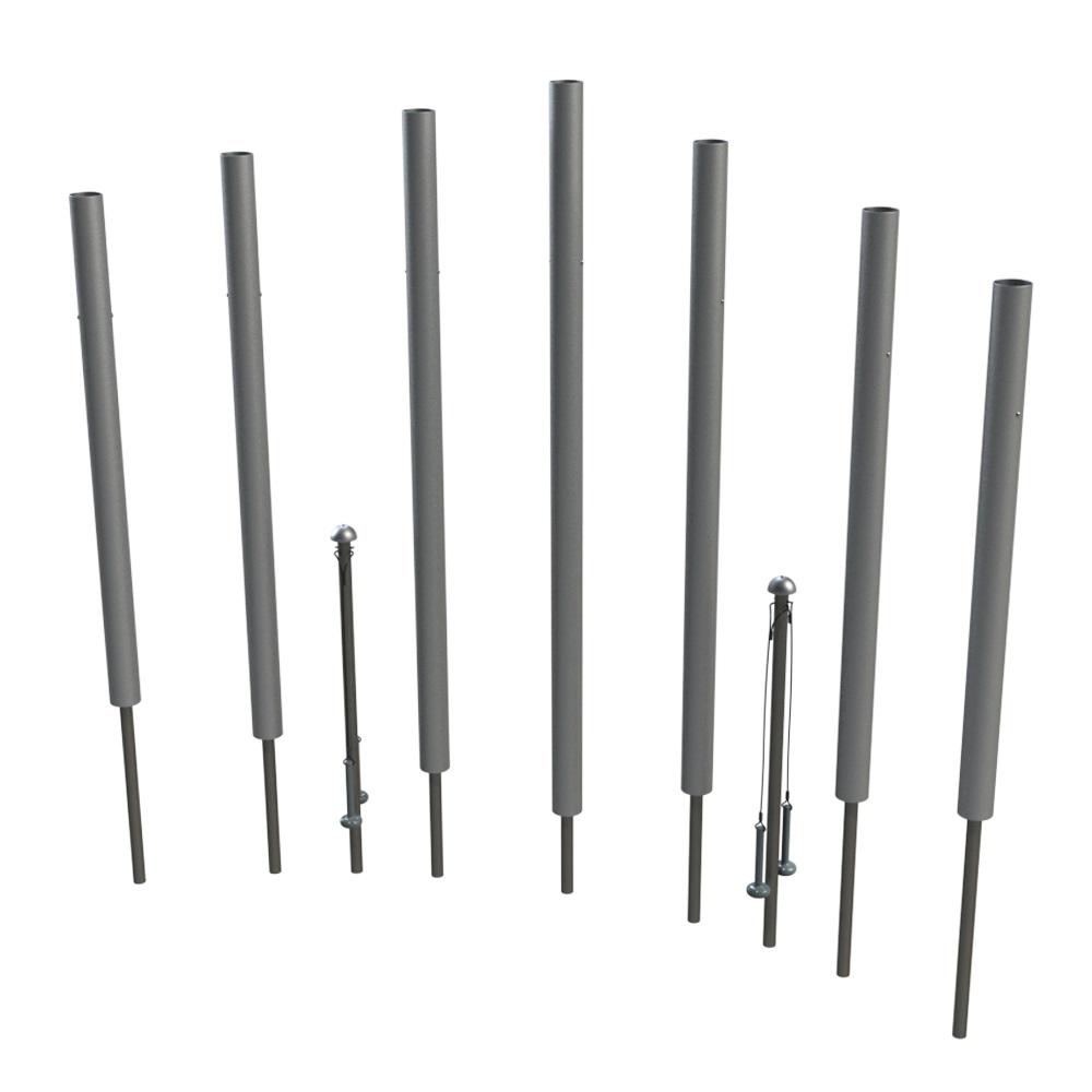 Contra Chimes Outdoor Music Playset Accessory