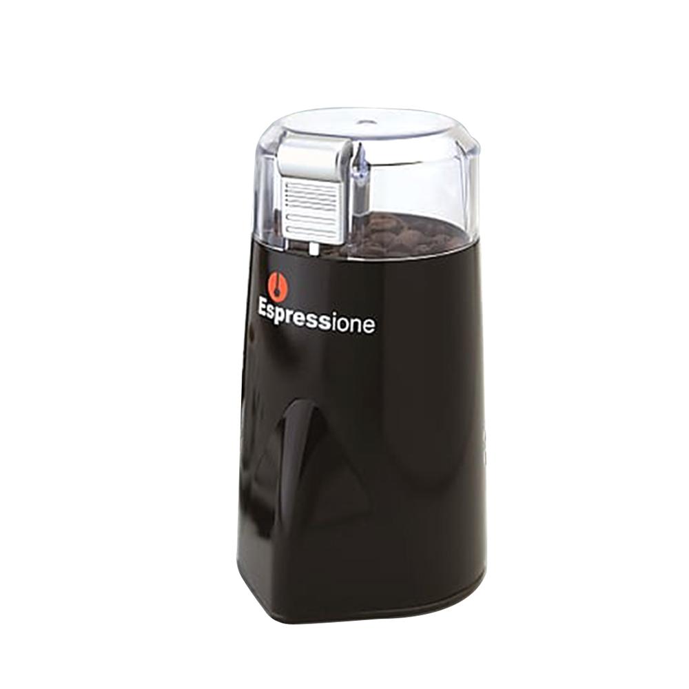 Espressione Rapid Touch 8 oz. Black and Silver Blade Coffee