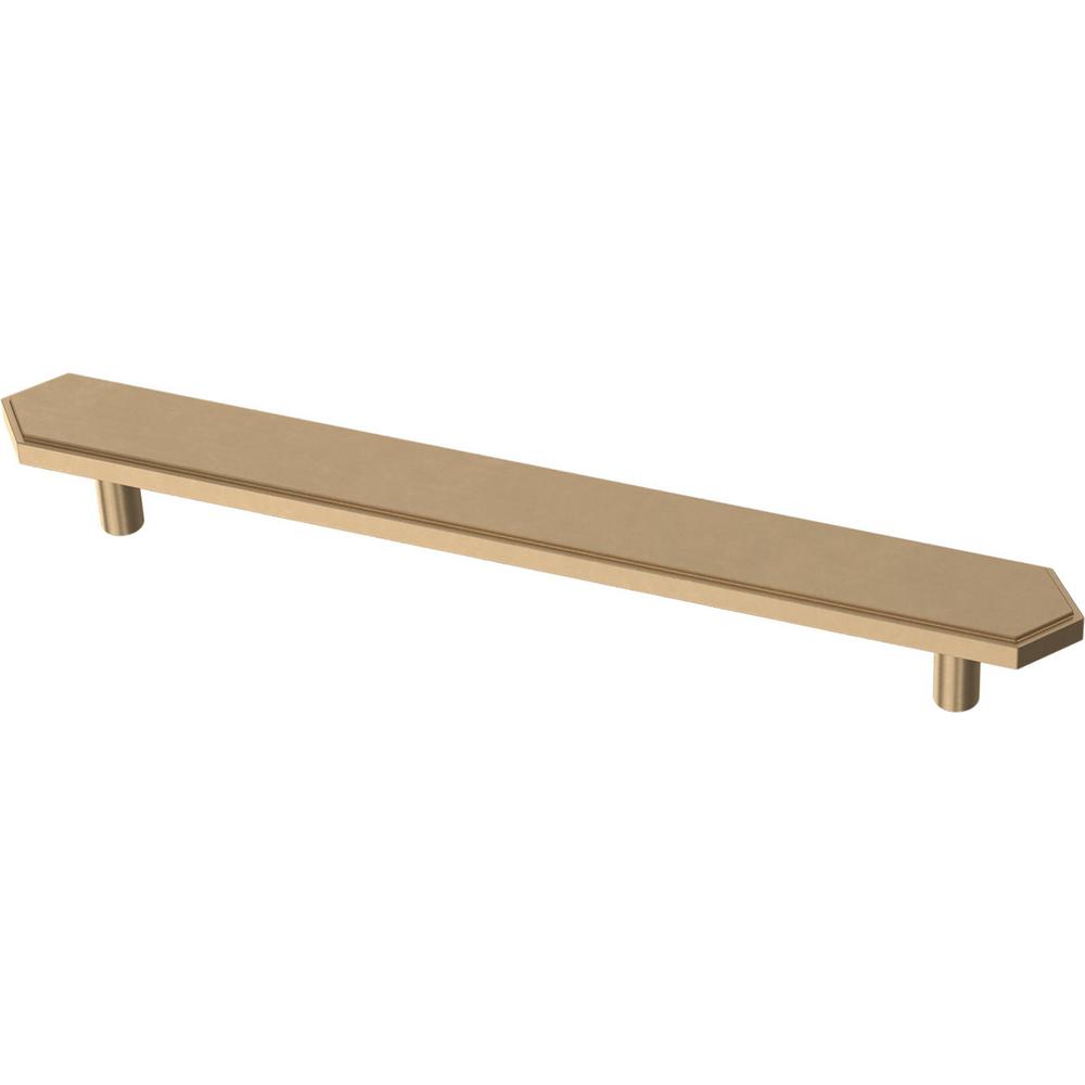 Liberty Elongated Hex 65/16 in. (160 mm) Champagne Bronze Drawer Pull