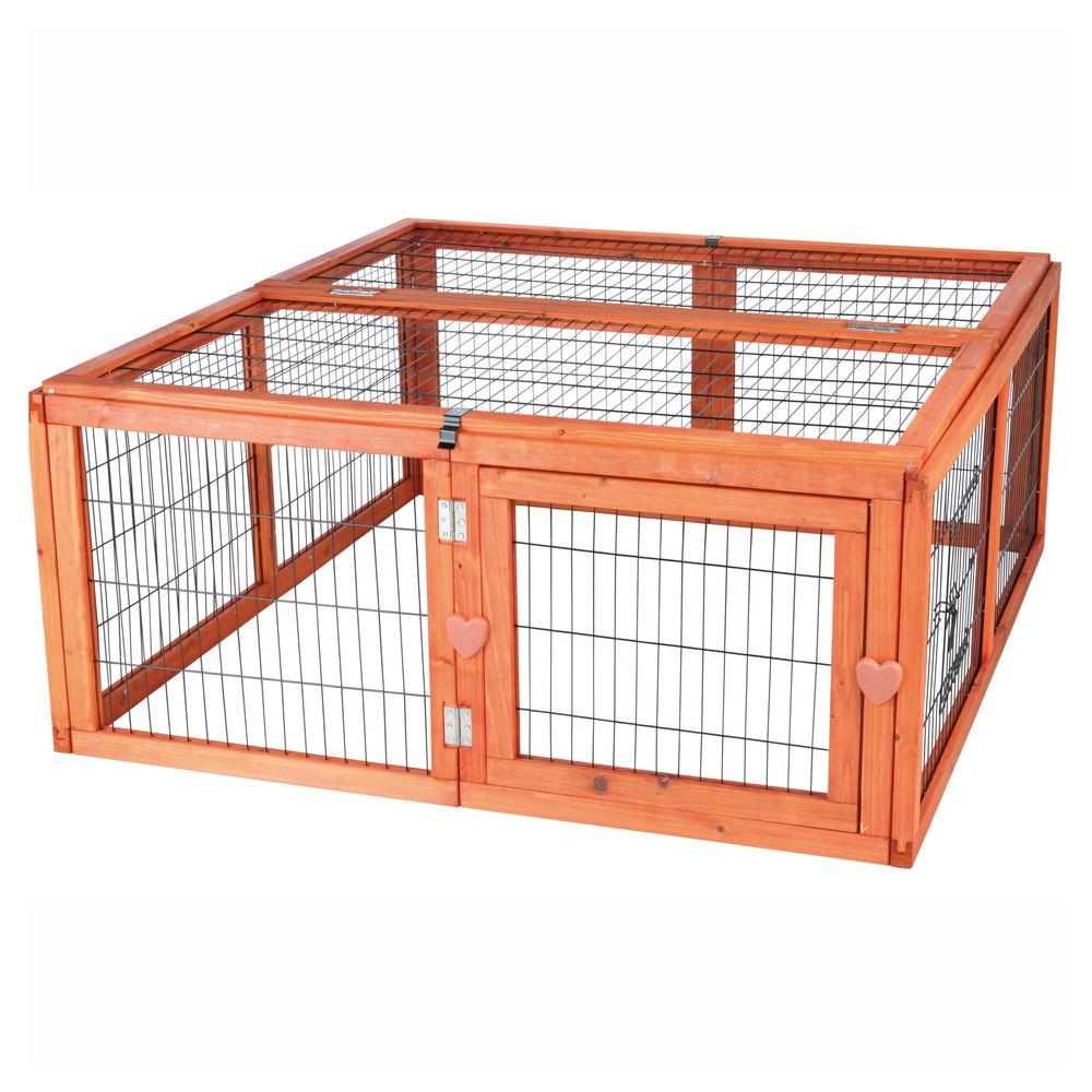 trixie extra large rabbit hutch with attic