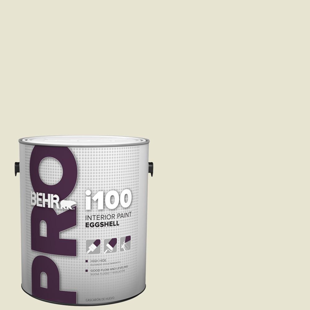 BEHR PRO 1 gal. 73 Off White Eggshell Interior PaintPR13001 The Home Depot