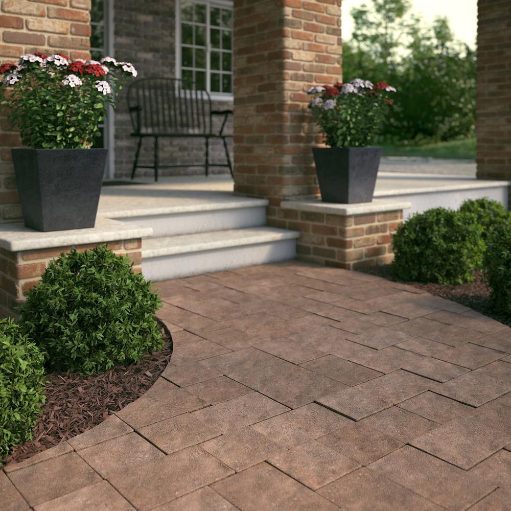 Pavestone Venetian Square 6 In X 2 25 Pacific Blend Concrete Paver 25468f The Home Depot - Home Depot Patio Pavers Installation Pavestone Venetian Square 6 In X 2 25 Pacific Blend Concrete Paver 25468f The Home Depot - Home Depot Patio Pavers Installation