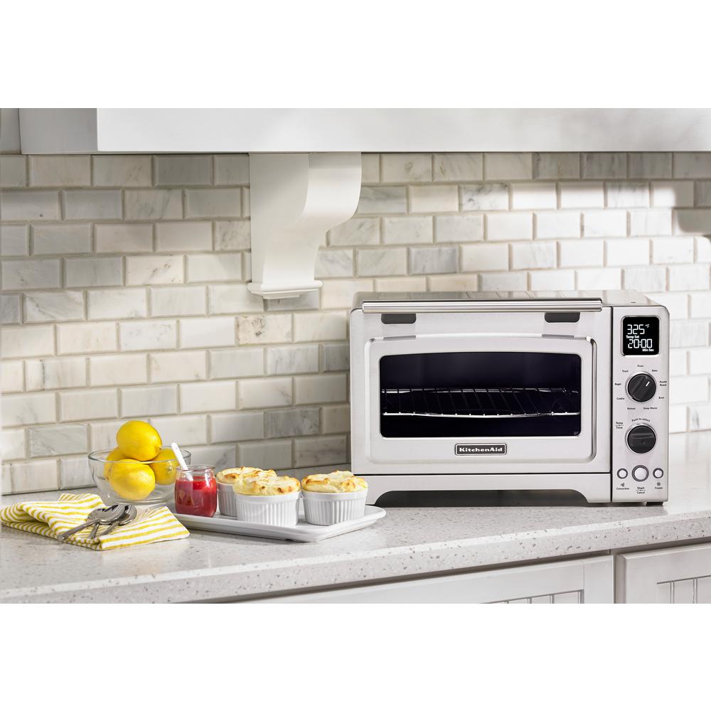 Kitchenaid 1800 W 4 Slice Stainless Steel Convection Toaster Oven