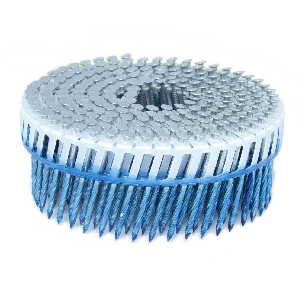 FASCO 1.875 in. x 0.092 in. 15Degree Screw Aluminum Plastic Sheet Coil