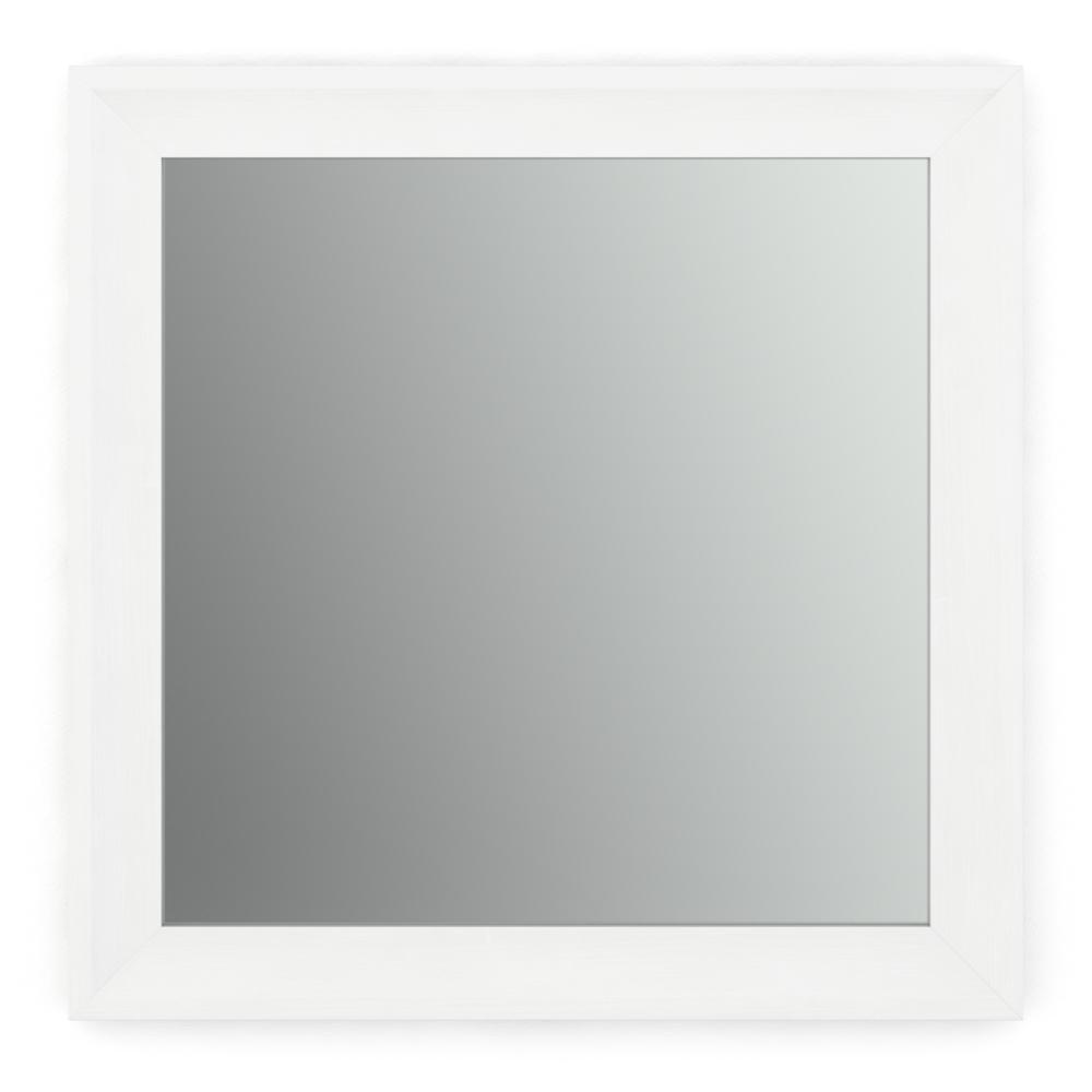 Delta 33 in. x 33 in. (L2) Square Framed Mirror with Standard Glass and