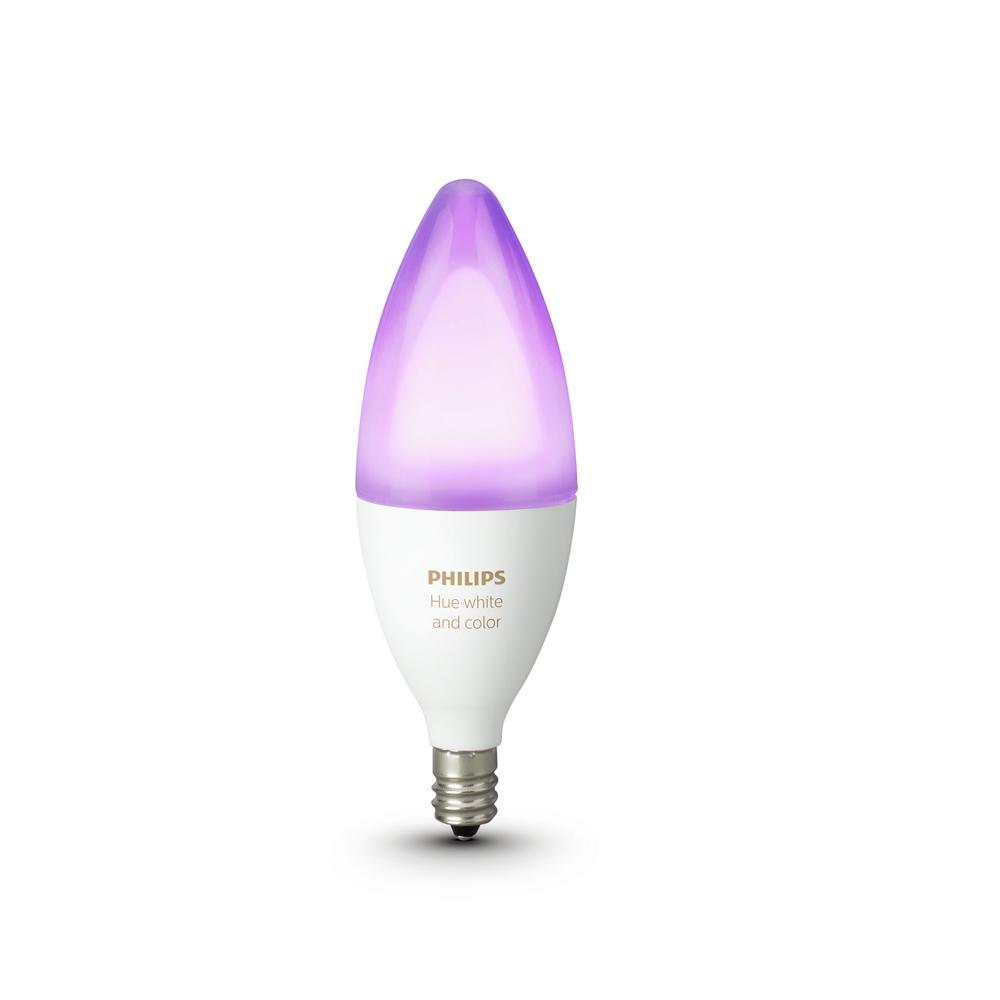 Philips Hue White and Color Ambiance 40-Watt Equivalent E12Â Dimmable... by Philips