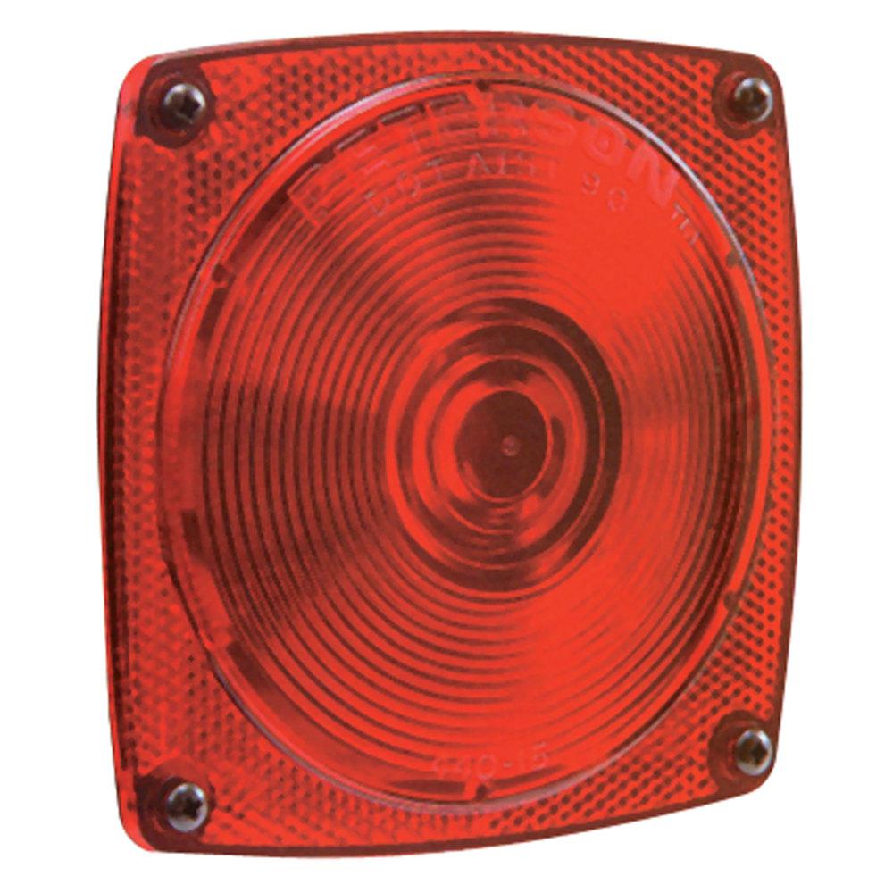 Turn Tail License Reflex-Without Integral Back Up Light Peterson Manufacturing V25913 Stop