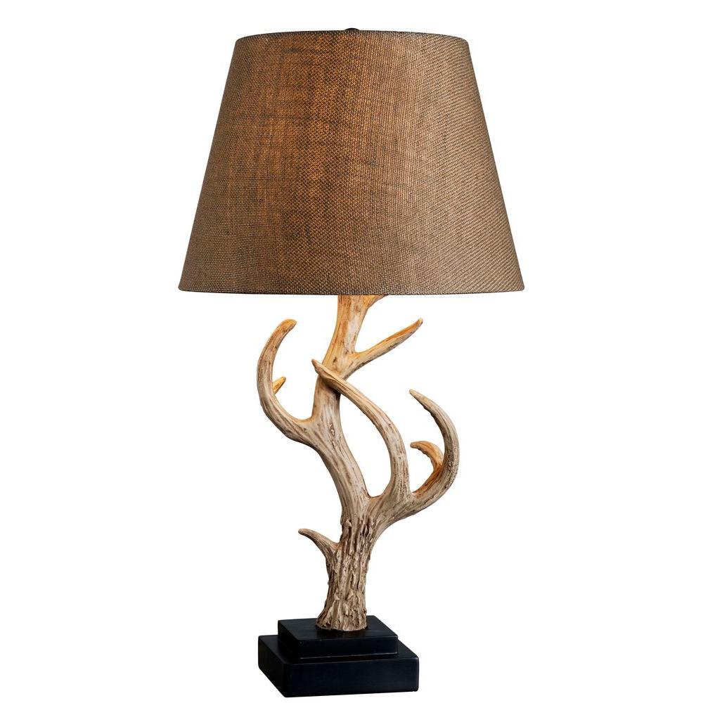 antler table lamps for sale
