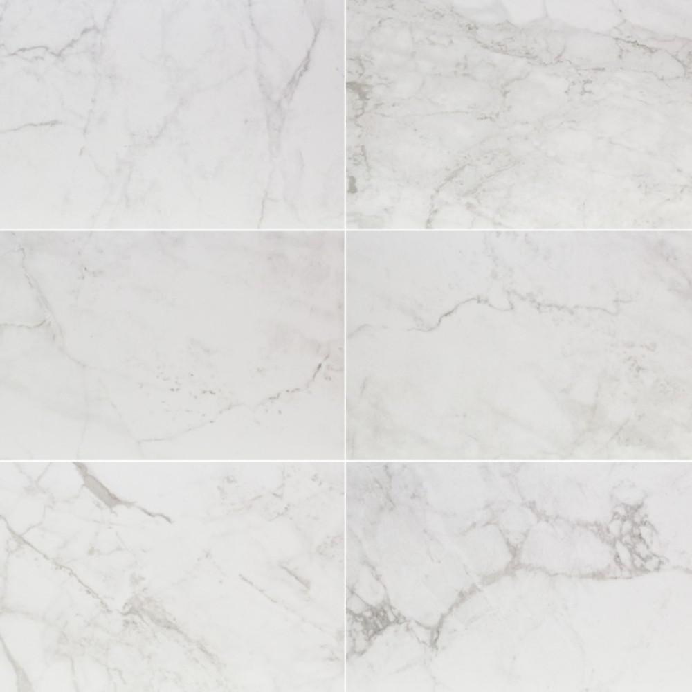 Jammu Gray And White 15 In X 30 10mm Polished Porcelain Floor Wall Tile 6 Pieces 18 16 Sq Ft Box
