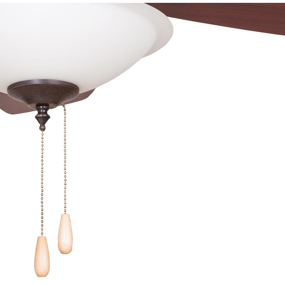 Alexis 52 In Brushed Oil Rubbed Bronze Ceiling Fan