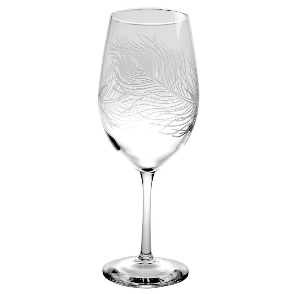 Rolf Glass Peacock 18 oz. Clear AP Wine Glass (Set of 4)204260S4