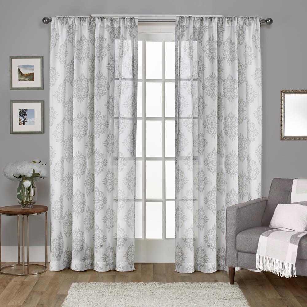 grey sheer panels