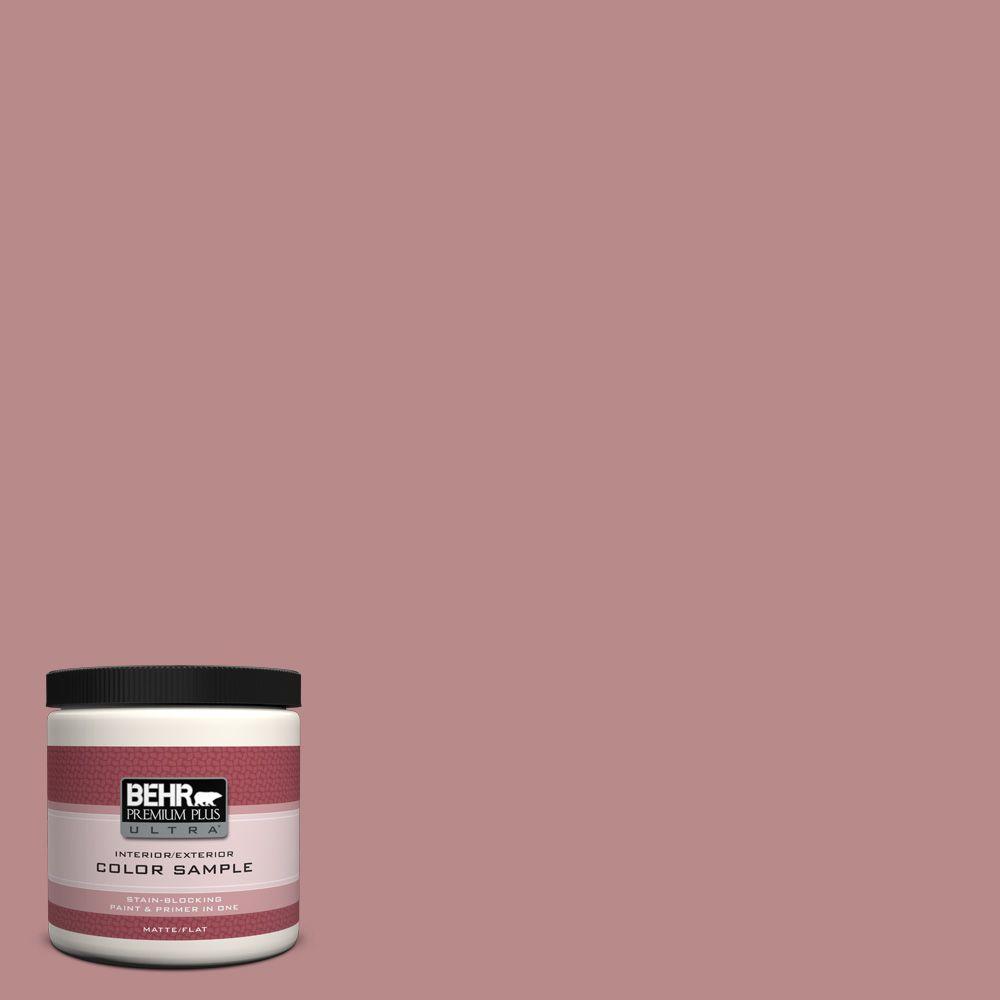 Behr Premium Plus Ultra 8 Oz 150f 4 Victorian Mauve Matte Interior 150f 4 Victorian Mauve Matte Interior Exterior Paint And Primer In One Sample