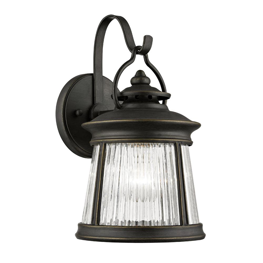Water Resistant Best Rated Special S Values Compare Meridian 1 Light Old Bronze Exterior Wall Mount Lantern With Gl Shade
