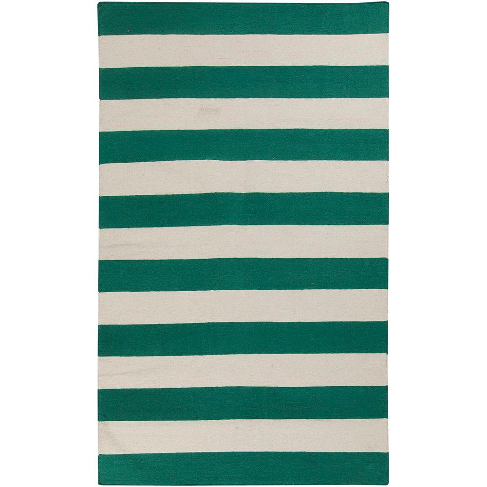 Surya Frontier Emerald 5 ft. x 8 ft. Indoor Area RugFT53858 The