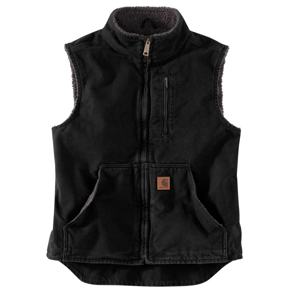 Dillards womenu0027s vest men carhartt mock lined neck sandstone sherpa lilly wear wedding Long sleeve men neck vest sherpa carhartt womenu0027s lined sandstone mock review