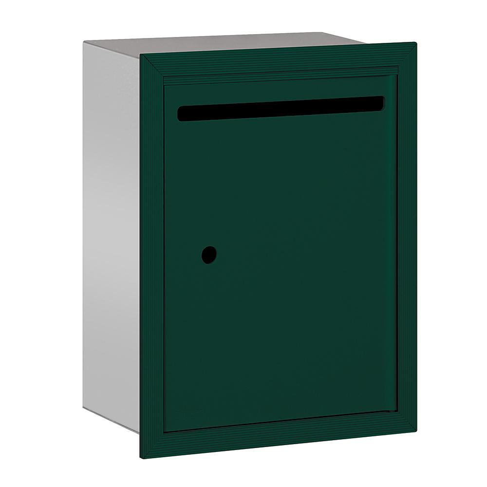Salsbury Industries 2240 Series Green Standard RecessedMounted USPS