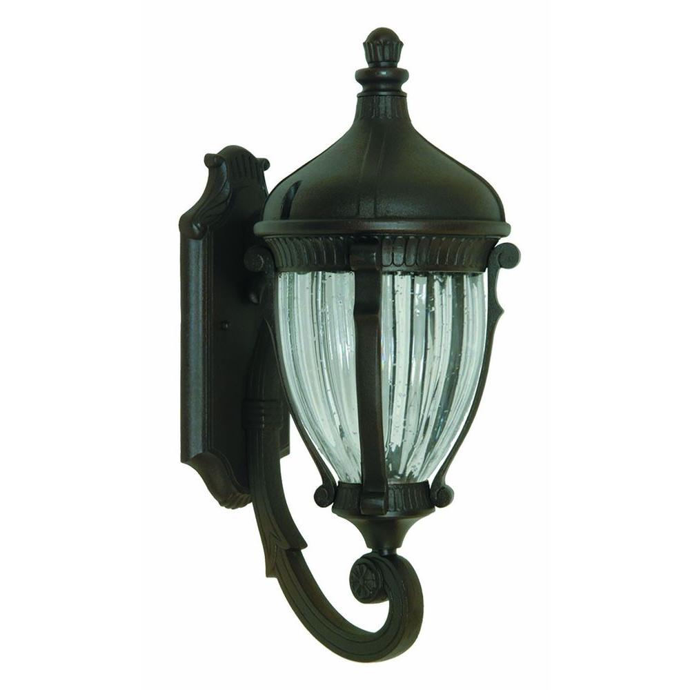 Monteaux Lighting 1 Light Oil Rubbed Bronze Outdoor Wall Lantern Kahley 1 Light Oil Rubbed Bronze Outdoor Wall Lantern