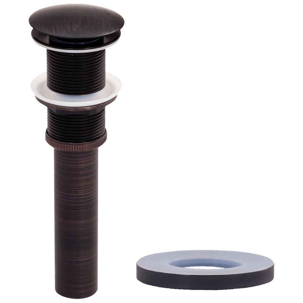 Novatto Bathroom Vessel Vanity Sink Pop Up Drain Without Overflow with