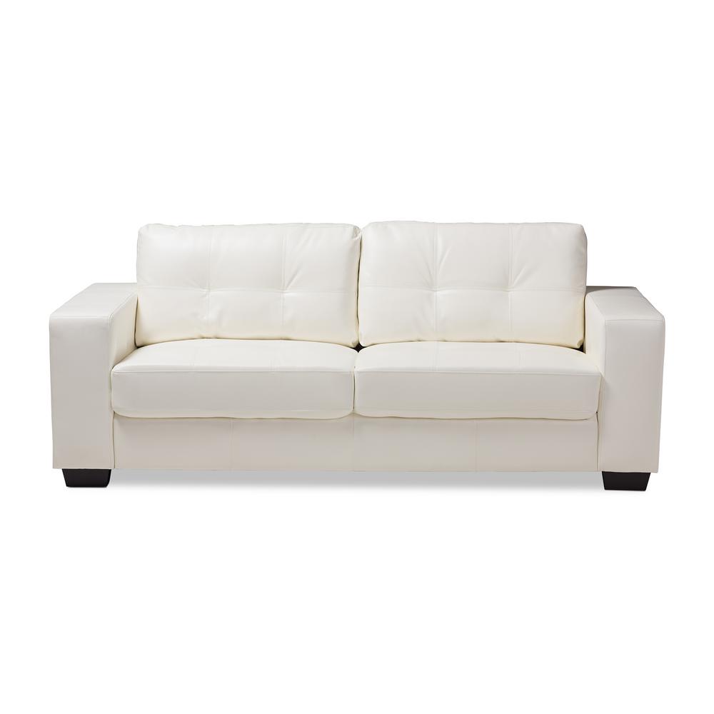 Home Decorators Collection Alwin Chocolate Italian Leather Sofa