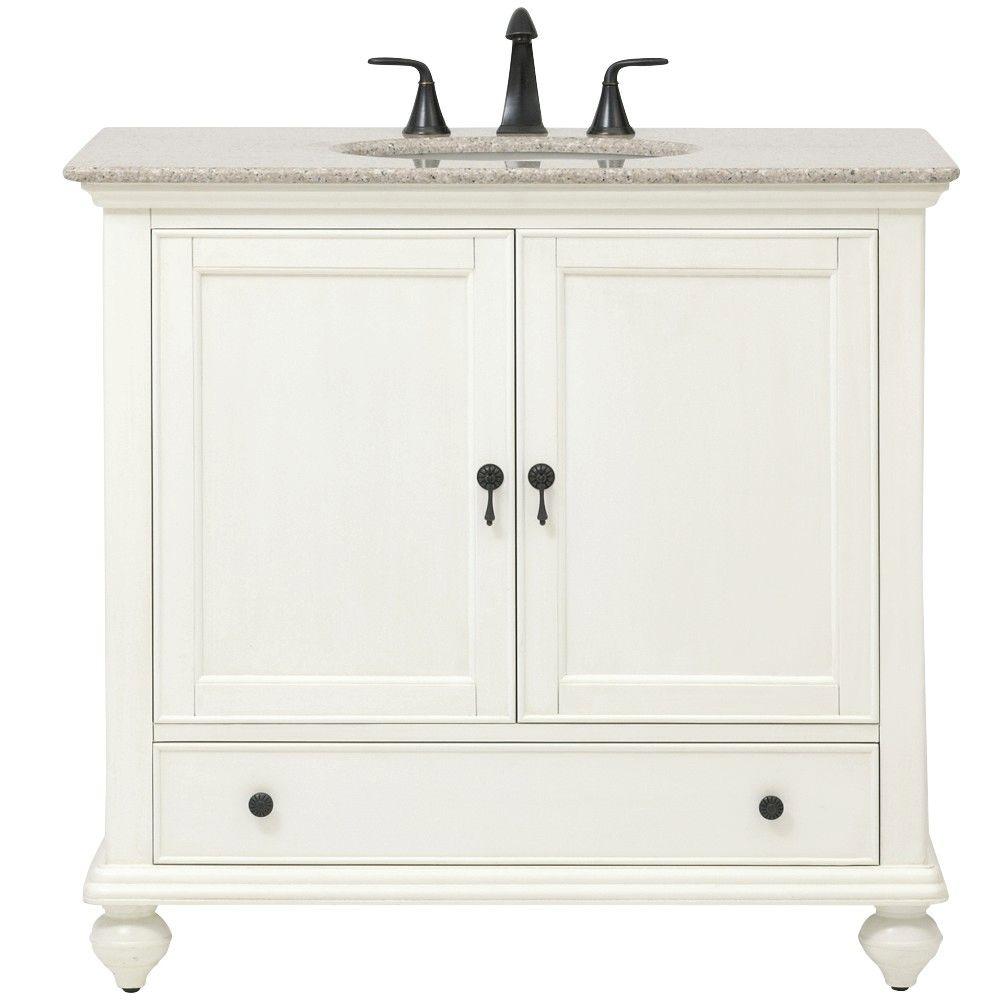 Home Decorators Collection Newport 24 in. W x 28 in. H Framed Bathroom