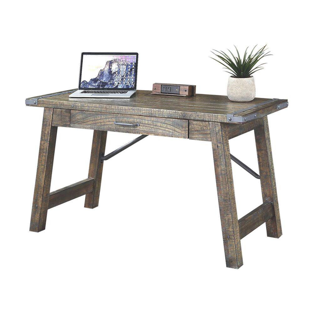 Power Outlet Desks Home Office Furniture The Home Depot