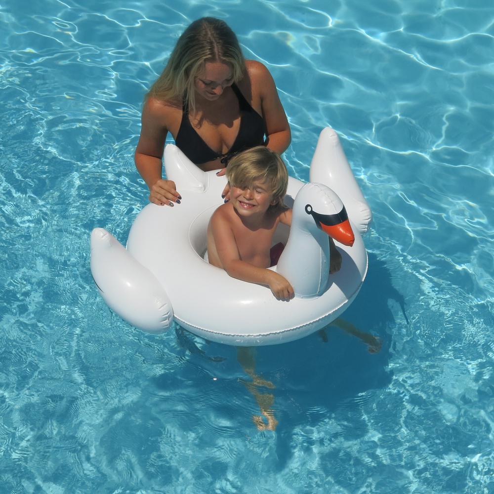 swan baby float