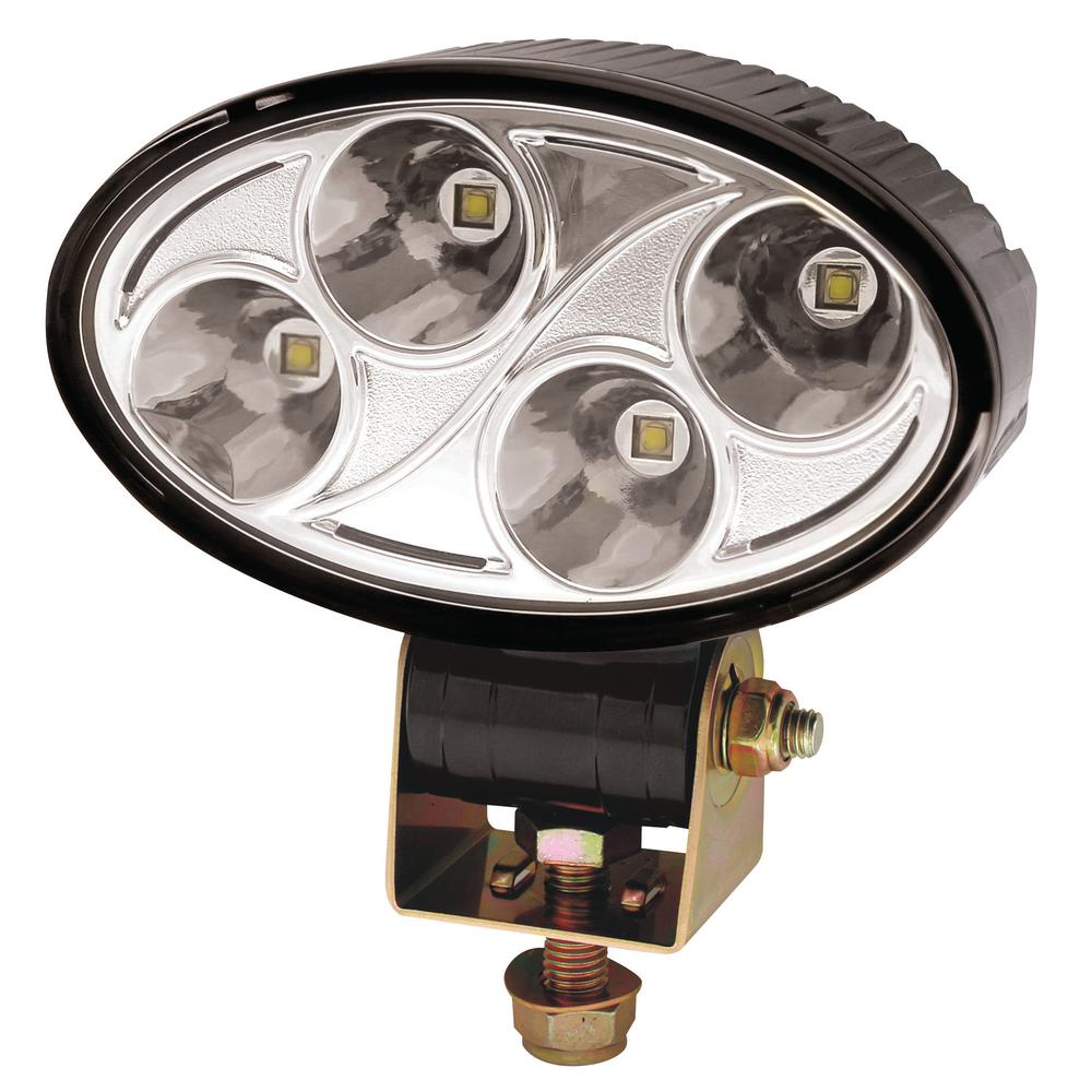 ECCO 3 in. x 5 in. Oval 4 LED Spot WorklightEW2340 The Home Depot
