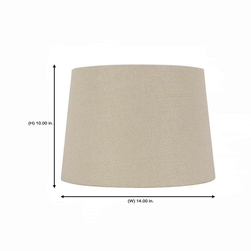 Hampton Bay Mix And Match 14 In Dia X 10 H Cream Woven Texture Round Table Lamp Shade Ds17995 The Home Depot - Slip Uno Drum Lamp Shades Hampton Bay Mix And Match 14 In Dia X 10 H Cream Woven Texture Round Table Lamp Shade Ds17995 The Home Depot - Slip Uno Drum Lamp Shades