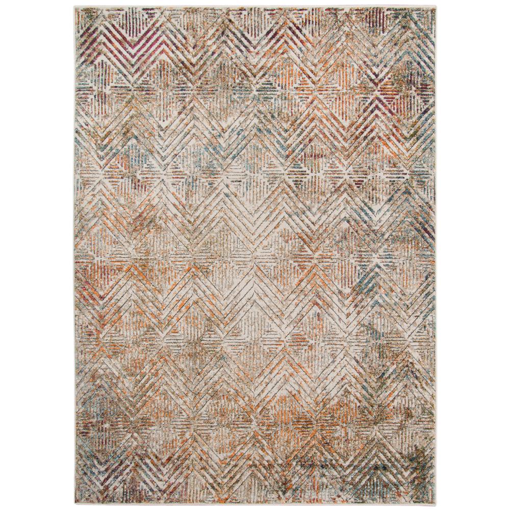 Amer Rugs Exaterville OrangeRed Geometric 2 ft. x 3 ft. Accent Rug