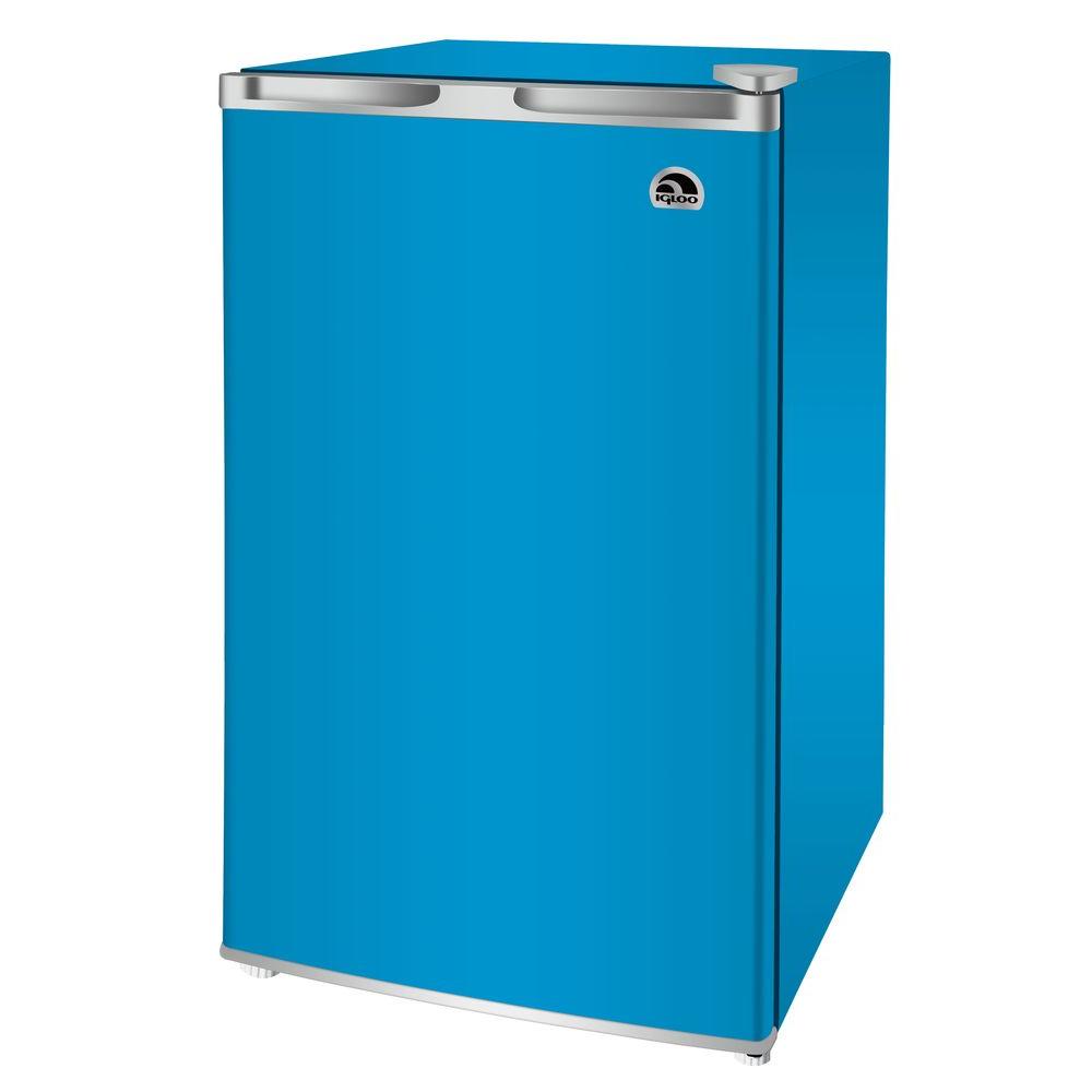 IGLOO 3.2 cu. ft. Mini Refrigerator in Blue-FR3201-Blue - The Home Depot