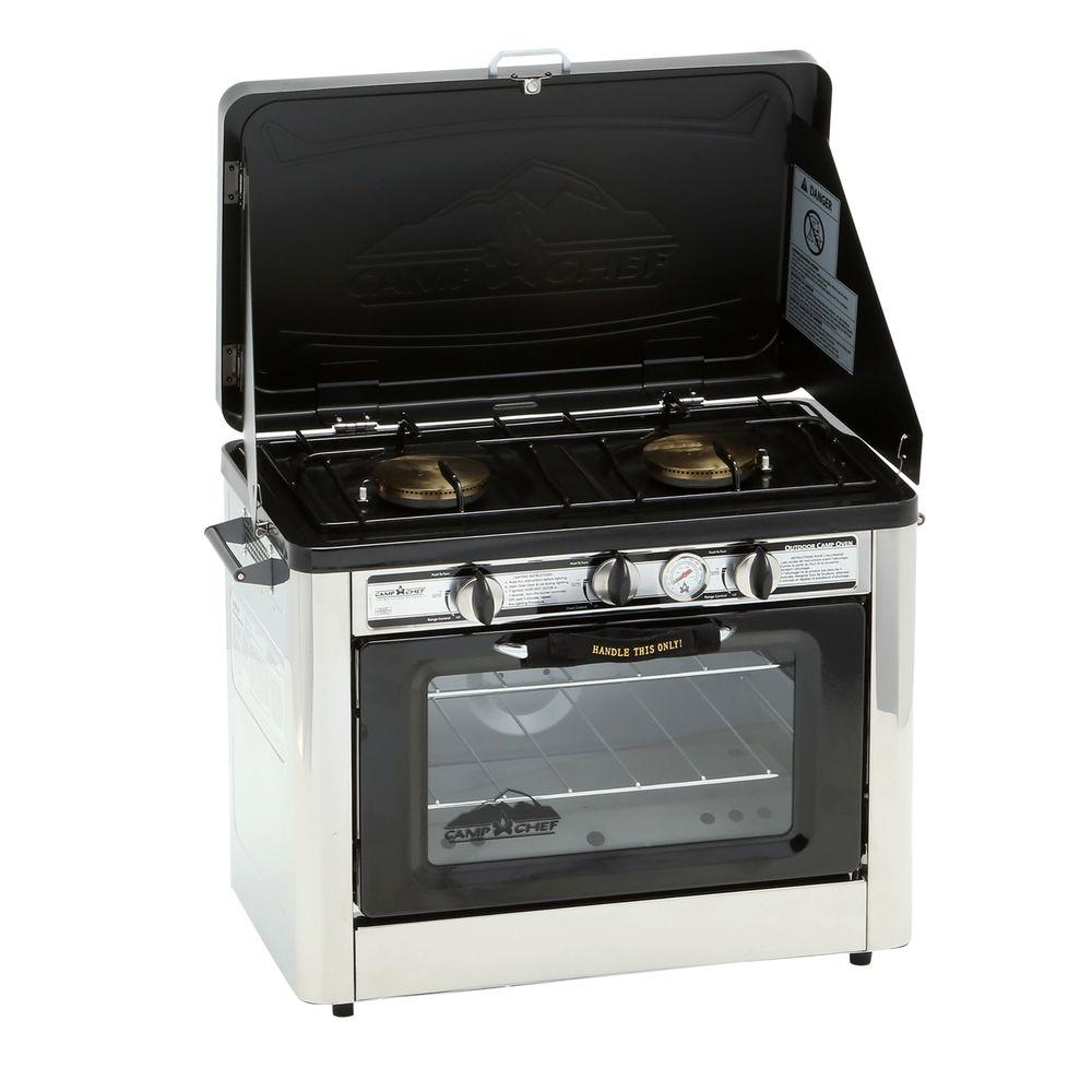 Camp Chef Outdoor Double Burner Propane Gas Range And Stove Coven