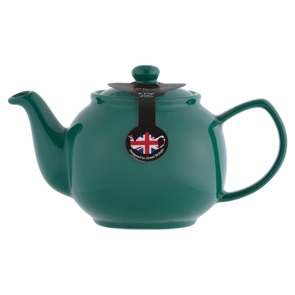 dark green kettle