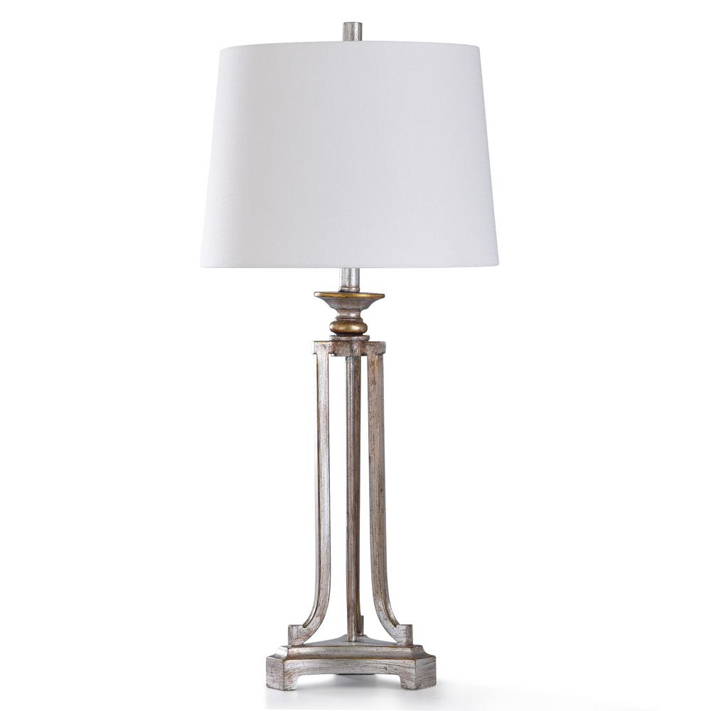metal bedside lamp