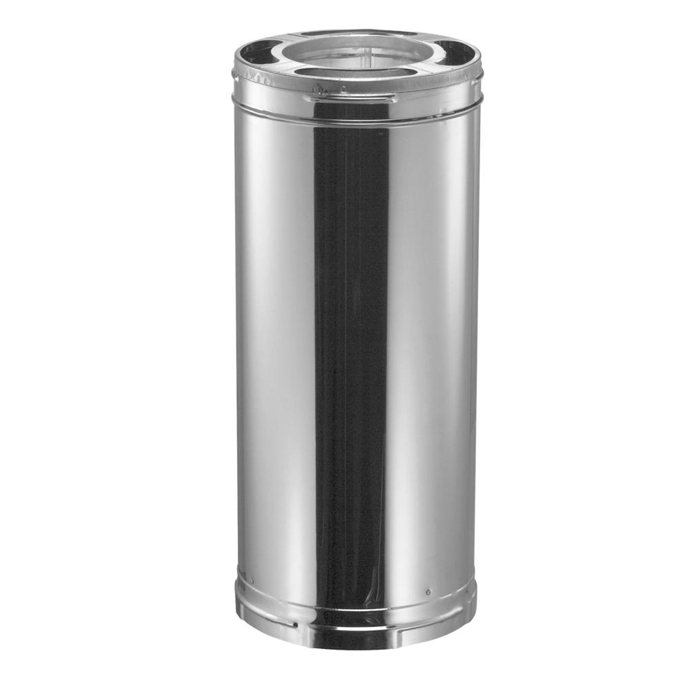 DuraVent DuraPlus 6 In X 12 In Triple Wall Chimney Stove Pipe 6DP 12 DuraVent DuraPlus 6 In X 12 In Triple Wall Chimney Stove Pipe 6DP 12