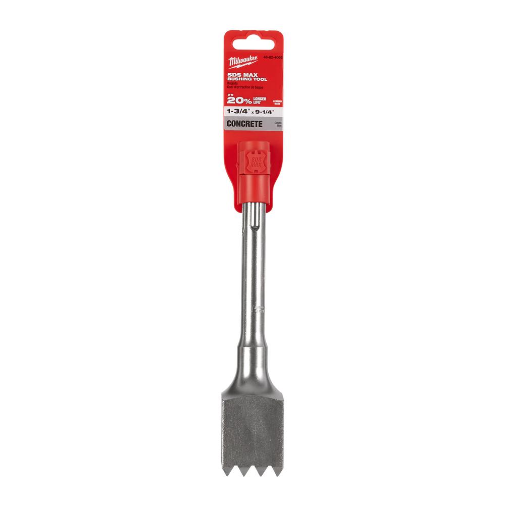 Milwaukee 101/2 in. SDSMax Demo Bushing Tool48624065 The Home Depot