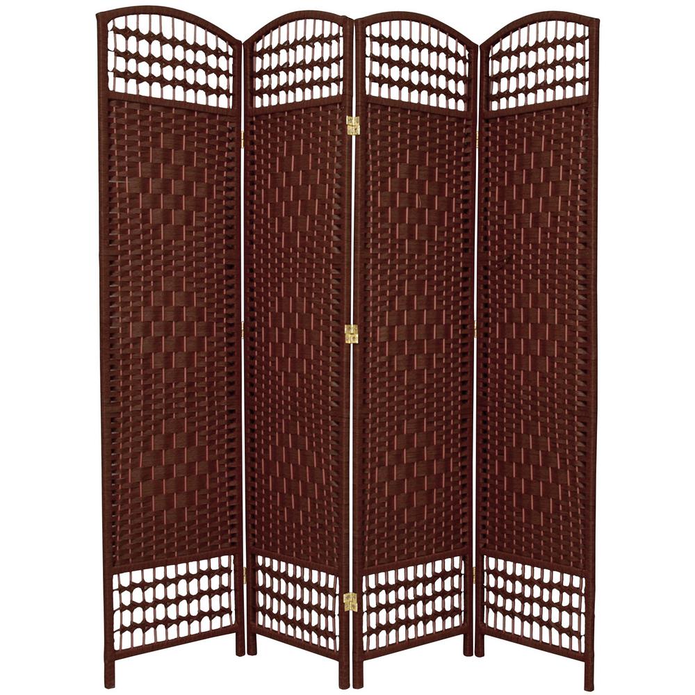 4 ft. Dark Red 3Panel Room DividerFB4DMNDDRD3P The Home Depot