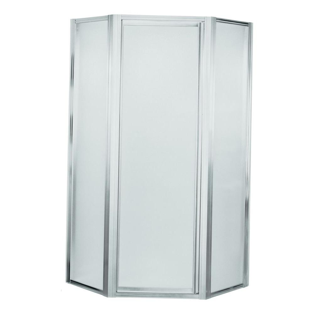 Sterling Deluxe 24 3 8 In X 72 Frameless Neo Angle Shower Door Sterling Deluxe 24 3 8 In X 72 Frameless Neo