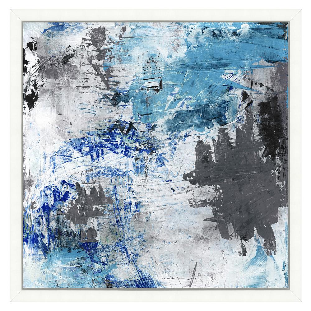Vintage Print Gallery Eclectic Abstract Painting Ii Framed Archival Paper Wall Art 24 In X 24 In Full Size 2021 462 Ma426 22 Nm 20x20 The Home Depot
