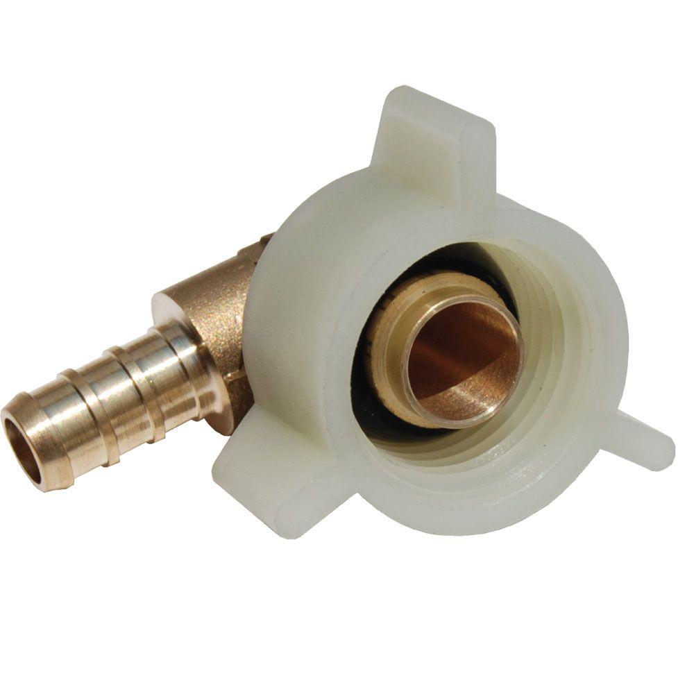 pex female swivel 90 brass barb degree elbow copper pipe push connect cup fittings thread pressure homedepot