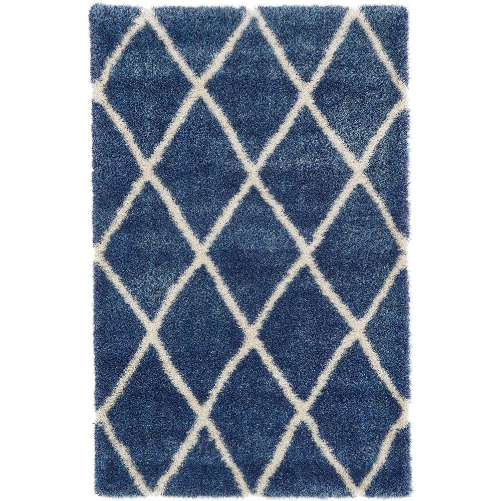 Unique Loom Solid Navy Blue 5 X 8 Rug 3127885 The Home Depot Once Trellis Navy Blue 5 X 8 39 Rug