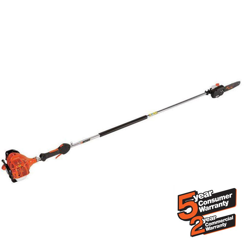 ECHO CommercialGrade Gas Pole Pruner Saws Outdoors The Home Depot