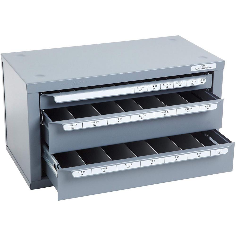 Huot 14 5 8 In 3 Drawer Fractional Tap Tool Case 13500 The Home
