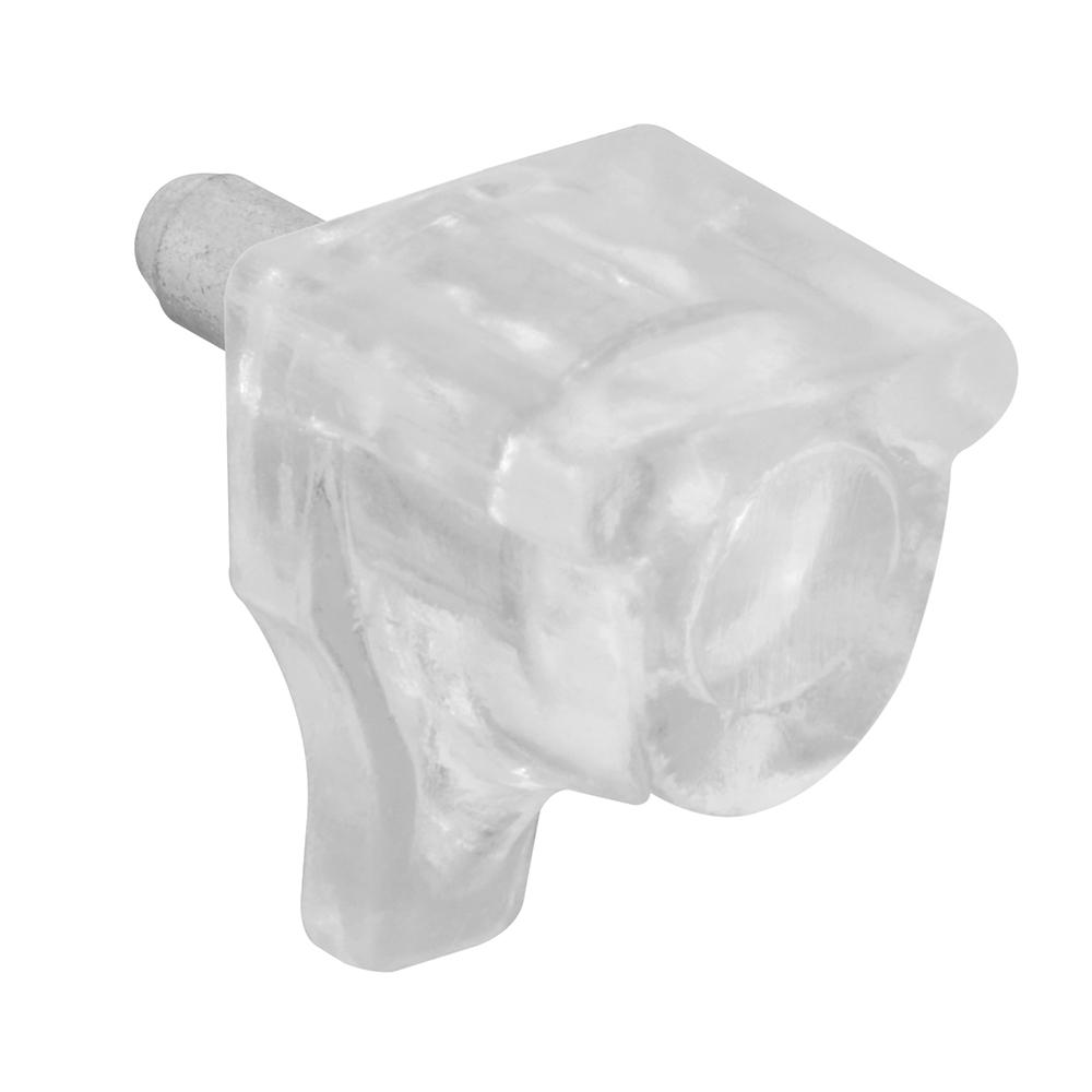 Prime Line 10 Lb 3mm Clear Plastic Shelf Pegs 8 Pack U 10156