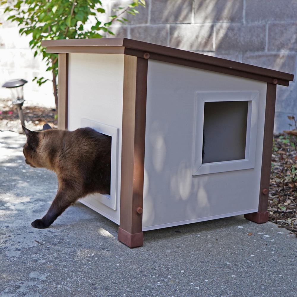 ecoflex feral cat house