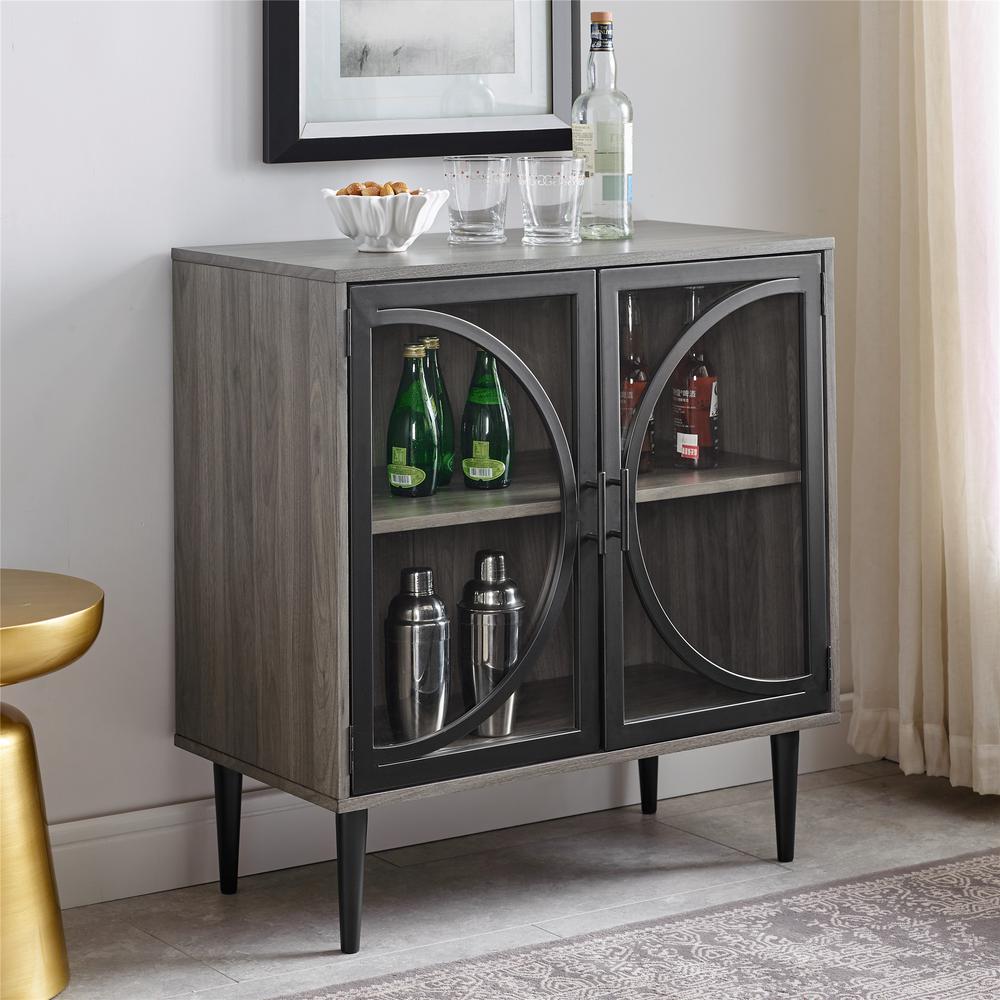 Walker Edison Furniture Company 30 In Slate Grey Industrial