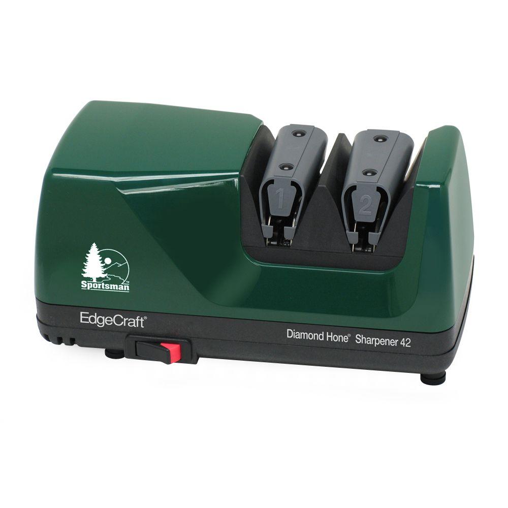 EdgeCraft M42 Diamond Hone Knife Sharpener in Hunter Green Sports by EdgeCraft